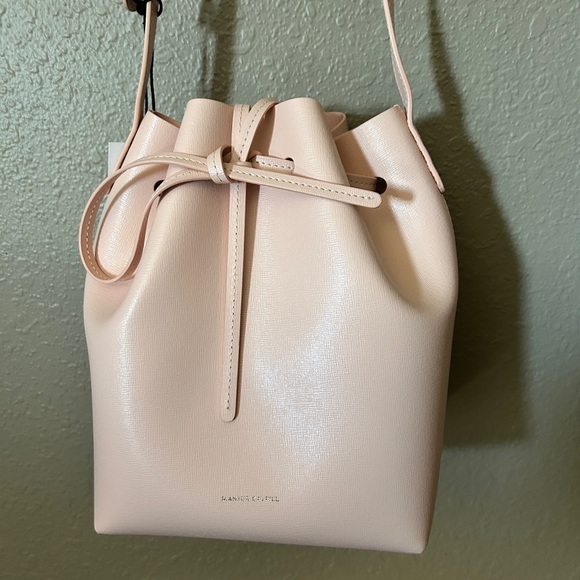 LAST ONE!! Mansur Gavriel Mini Saffiano Leather Bucket Bag - Picture 4 of 12